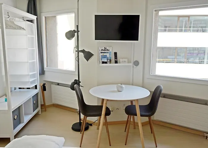 Charmantes, Gemütliches Studio, Im Zentrum - C2 Apartment St. Moritz